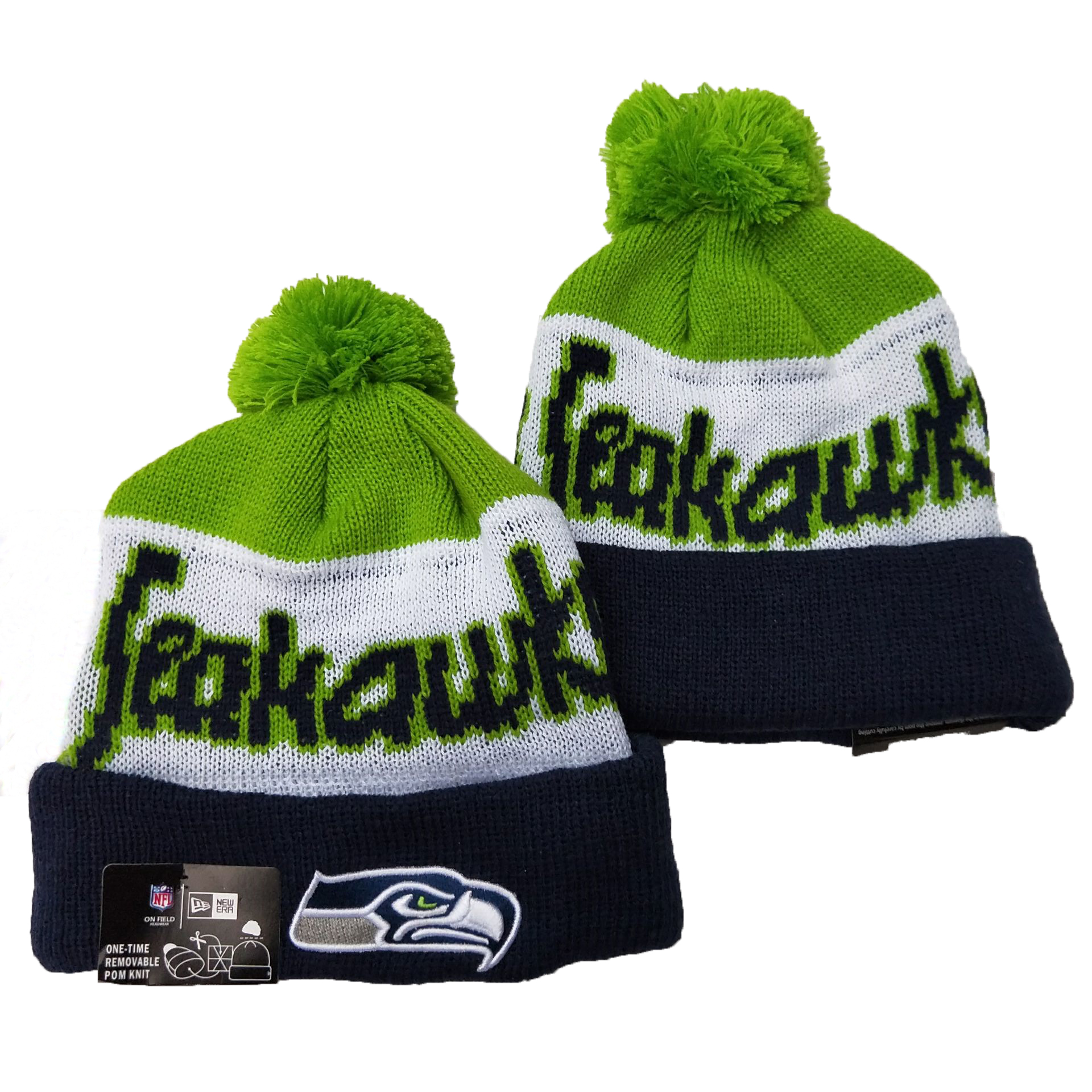 Seattle Seahawks Knit Hats 074
